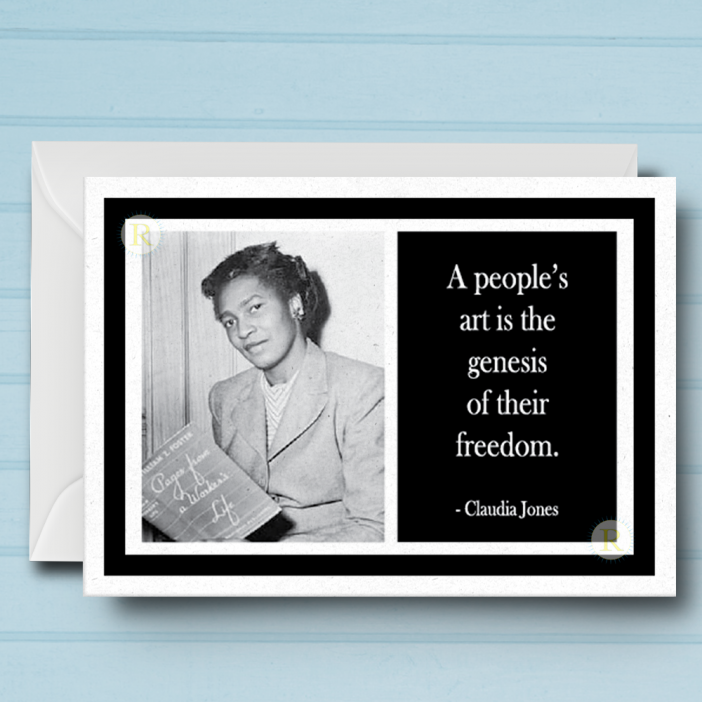 Claudia Jones Card